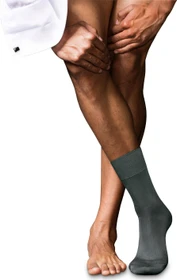 Falke No. 6 Finest Merino & Silk Socken forest (Herren)