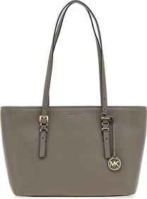 Michael Kors Quinn Medium aus gekrispeltem Leder Shopper birch