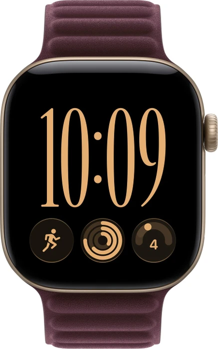 Apple Armband mit Magnetverschluss S/M für Apple Watch 46mm burgunder