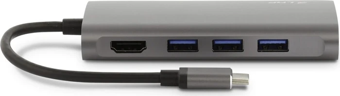 LMP USB-C 3.0 mini Dock, Space Gray, Port-Replikator