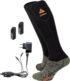 Alpenheat Fire-Socks Skisocken schwarz/grün/grau