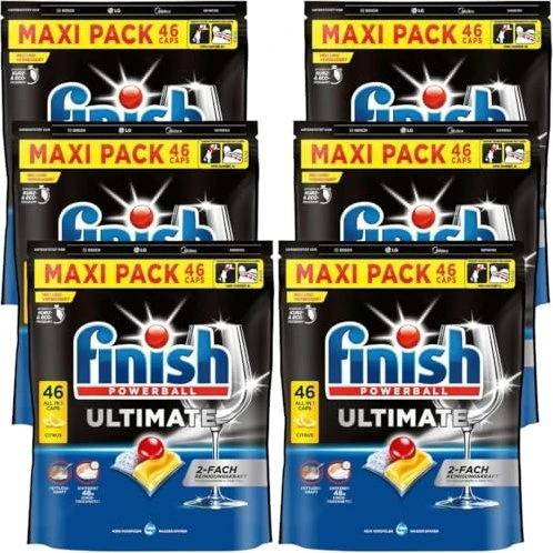 Finish Powerball Ultimate Citrus Geschirrspültabs, 46 Stück