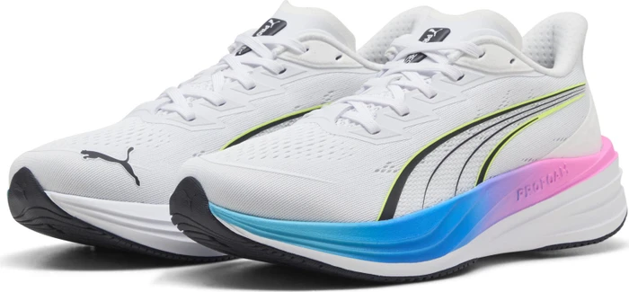 Puma Darter Pro 2 puma white/puma black/lime squeeze/poison pink