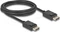 DeLOCK DisplayPort 2.1 Kabel schwarz, 2m Vorschaubild