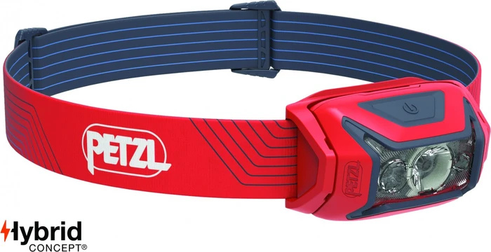 Petzl Actik Stirnlampe rot