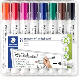 Staedtler Lumocolor Whiteboardmarker 351 sortiert, 8er-Set