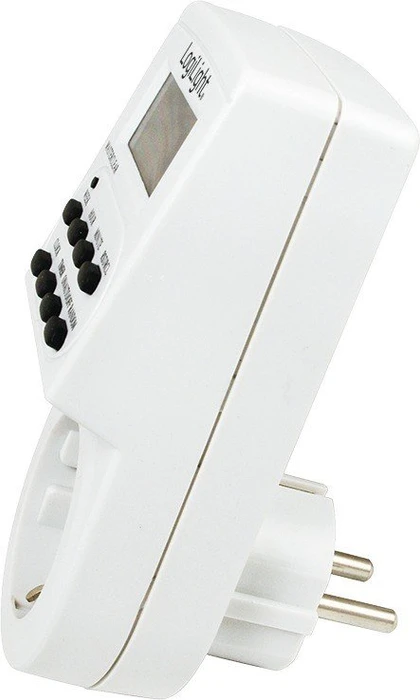 LogiLight digitale Wochenzeitschaltuhr, weiß