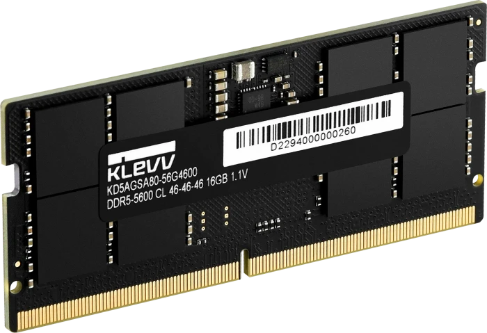 Klevv SO-DIMM 16GB, DDR5-5600, CL46-46-46-90, bulk