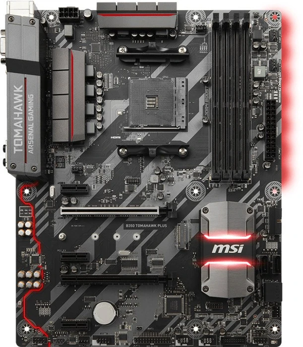 MSI B350 Tomahawk Plus (AMD AM4)