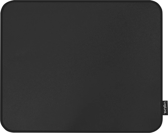LogiLink Gaming Mauspad schwarz, 320x270mm, Size L