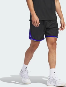 adidas Crazy Lite Trainingshose kurz black/lucid blue/screaming green (Herren)