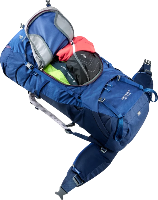 Deuter Aircontact 40+10 SL Modell 2021 steel/midnight (Damen)