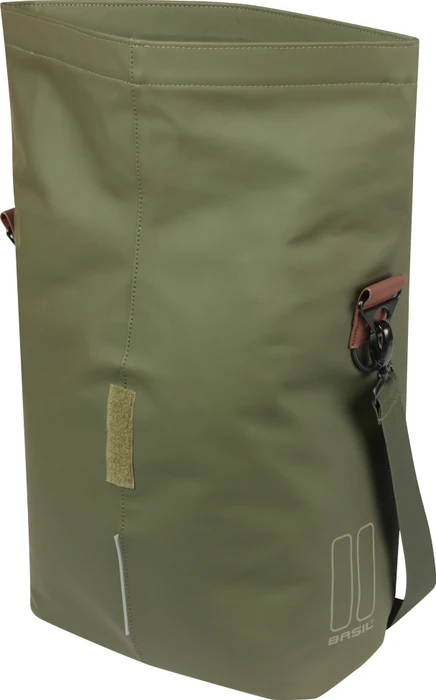 Basil City Shopper MIK Studs Gepäcktasche moss green