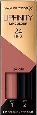 Max Factor Lipfinity Lip Colour 24h Lippenstift 160 iced, 4.2ml