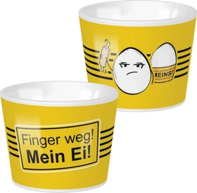 Sheepworld Eierbecher Finger weg! Mein Ei!