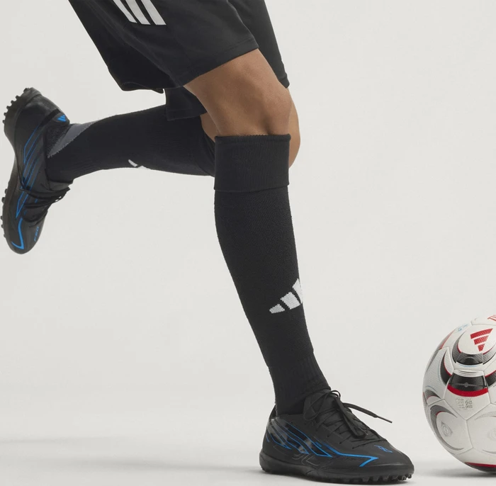 adidas F50 Hyperfast League TF core black/lucid ray blue