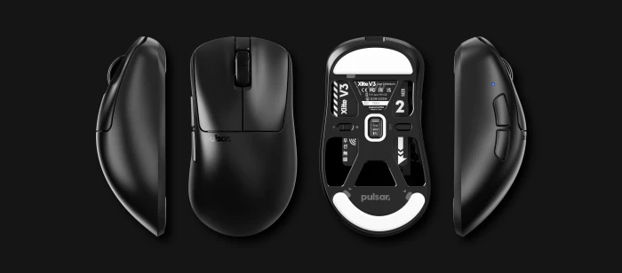 Pulsar Gaming Gears Xlite v3 Wireless schwarz, USB