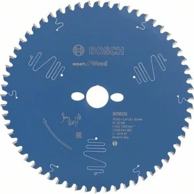 Bosch Professional Expert for Wood Kreissägeblatt 60Z, 260x1.8x30mm, 1 Stück
