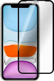 eSTUFF Titan Shield Full Cover Screen Protector für Apple iPhone 11 schwarz