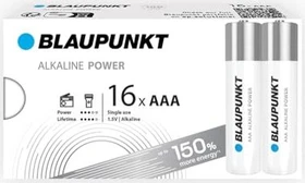 Blaupunkt Alkaline Power Micro AAA, 16er-Pack