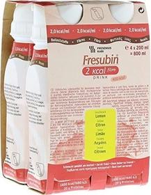 Fresenius Kabi Fresubin 2kcal Fibre Drink Lemon 800ml (4x 200ml)