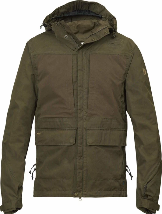 Fjällräven Lappland Hybrid Funktionsjacke dark olive (Herren)
