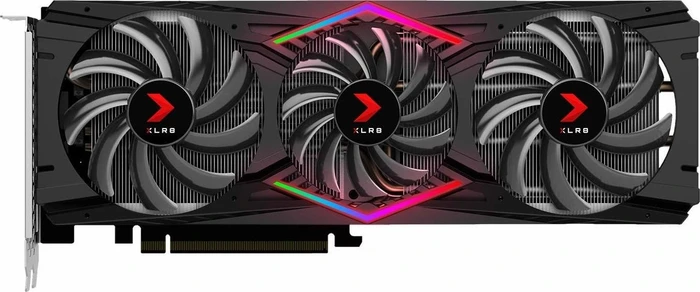 PNY GeForce RTX 2080 XLR8 Gaming OC Triple Fan, 8GB GDDR6, HDMI, USB-C, 3x DP