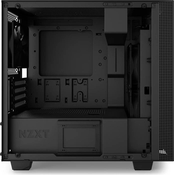 NZXT H400i schwarz, Glasfenster