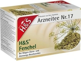 H&S Nr.17 Fencheltee Arzneitee Beutel, 20 Stück
