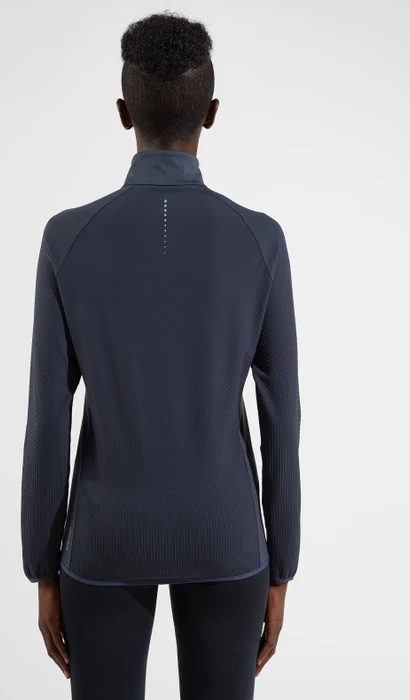 Odlo Zeroweight Warm Hybrid Laufjacke india ink (Damen)