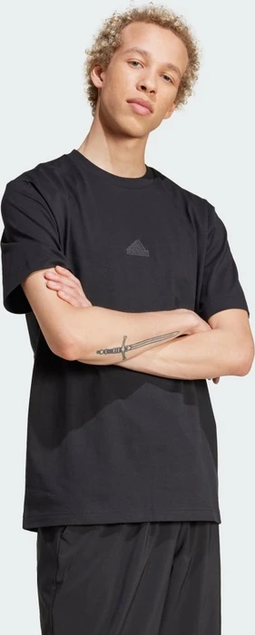 adidas City Escape Graphic T-Shirt kurzarm schwarz (Herren)