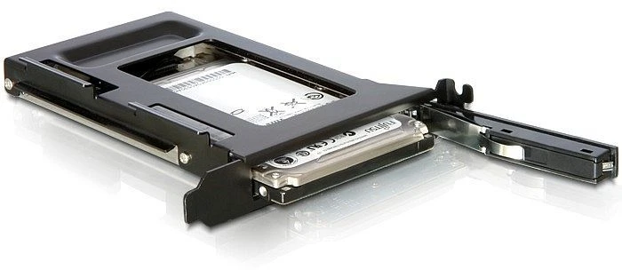 DeLOCK PCI Slotblech Wechselrahmen auf 2.5" SATA