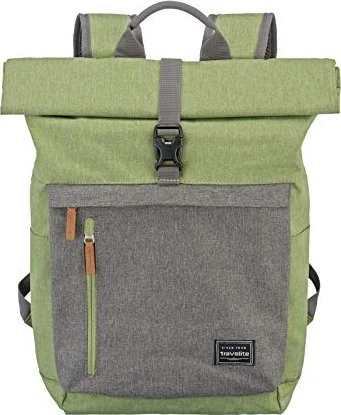 Travelite Basics Rollup 35 grün/grau