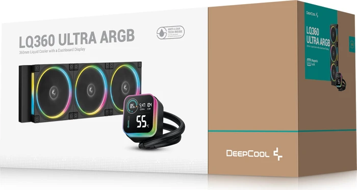 DeepCool LQ360 Ultra ARGB, schwarz
