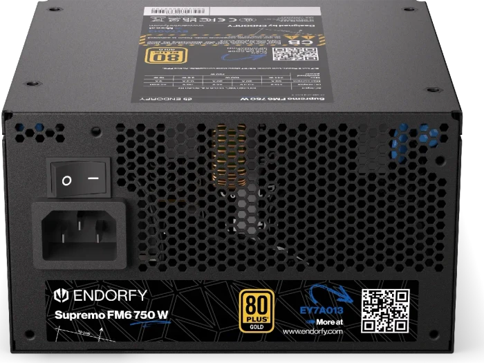 Endorfy Supremo FM6 Gold 750W, ATX 3.1