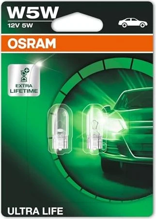 Osram Ultra Life W5W 5W, 10er-Pack Faltschachtel
