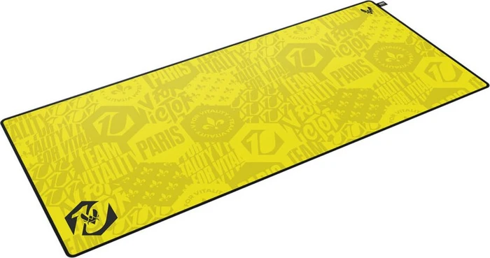 Cherry Xtrfy GP5 Vitality 10th Anniversary Edition XL Gaming Mauspad, 460x400mm, gelb/schwarz
