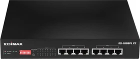 Edimax GS-10 Desktop Gigabit Switch, 8x RJ-45, 70W PoE+ (GS-1008PL V2)