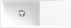 Villeroy & Boch Subway Style 60 flat flächenbündig Becken links stone white