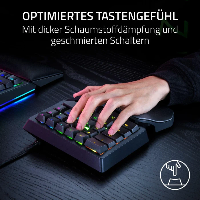 Razer Tartarus V2 Pro Gaming Keypad, schwarz, Razer Analog Optical Switch Gen-2, USB