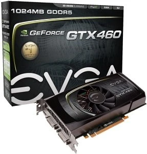 EVGA GeForce GTX 460 FPB, 1GB GDDR5, 2x DVI, Mini HDMI