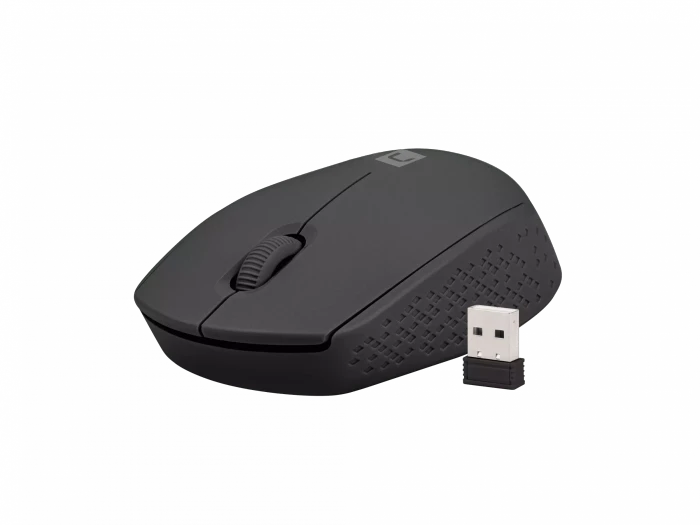 Natec Stork Wireless Mouse schwarz, USB