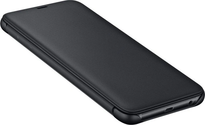 Samsung Flip Wallet für Galaxy A6+ (2018) schwarz