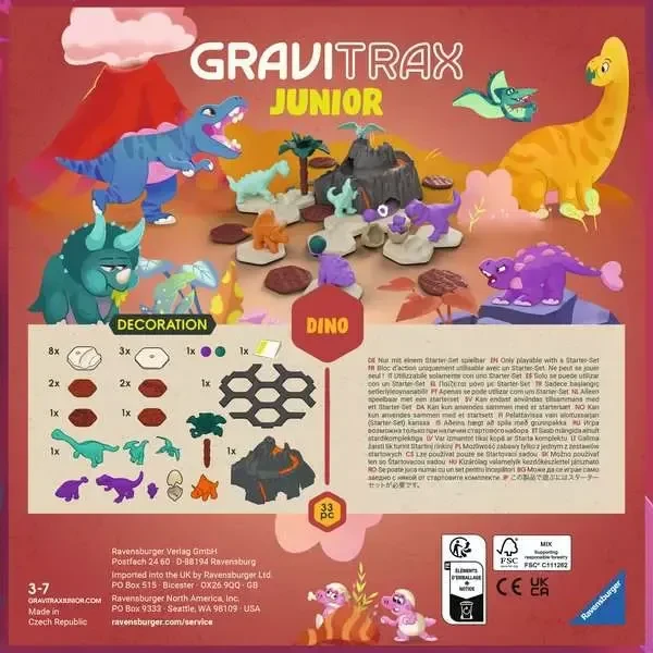 Ravensburger GraviTrax Junior Extension Dino