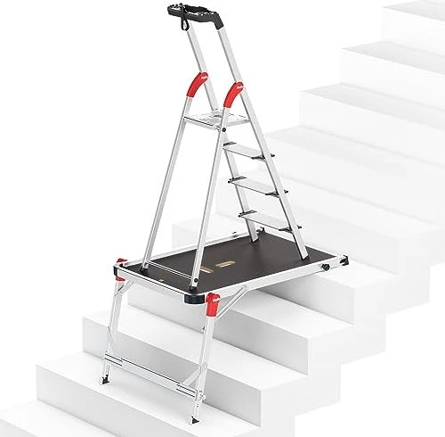 Hailo XXL Haushaltsleiter, 4 Stufen