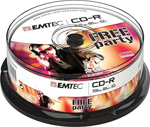 Emtec [BASF] CD-R 80min/700MB, 25er Spindel