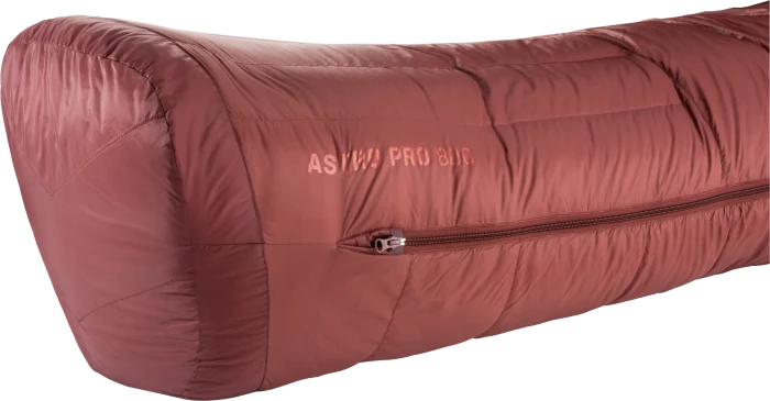 Deuter Astro Pro 800 L Mumienschlafsack redwood/paprika