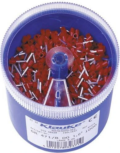 Klauke GR 4718 DO Streudose mit isolierten Aderendhülsen 1 mm²