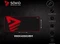 Savio Turbo Dynamic XL Gaming Mauspad, schwarz/rot Vorschaubild