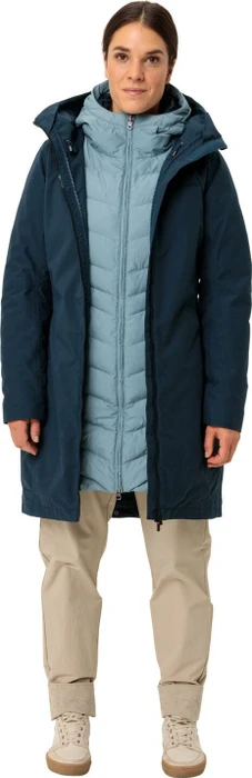 Vaude Annecy 3in1 III Funktionsmantel dark sea/nordic blue (Damen)